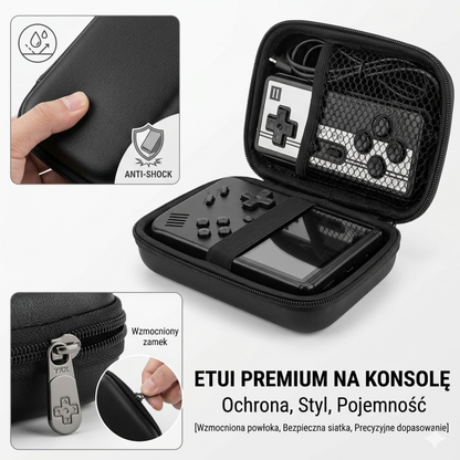 Gamefy™ – Mini Konsola z 500 Grami w Zestawie